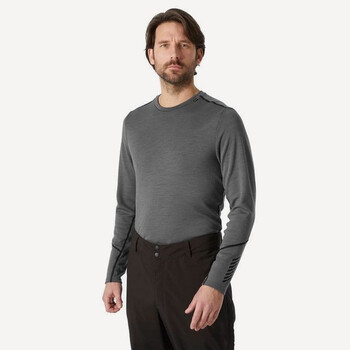 Helly Hansen Термобелье верх HH Man LIFA Merino Midweight Crew (Concrete) Helly Hansen Термобелье верх HH Man LIFA Merino Midweight Crew (Concrete)