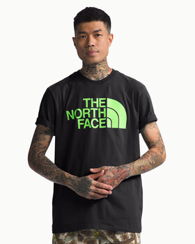 The North Face Футболка TNF S/S Half Dome Tee (Black SafetyGreen) The North Face Футболка TNF S/S Half Dome Tee (Black SafetyGreen)
