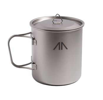 Кружка GORAA Titanium с крышкой 0,6L Кружка GORAA Titanium с крышкой 0,6L