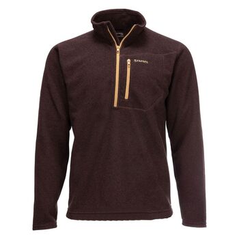 Simms Толстовка Simms Rivershed Sweater Quarter Zip (Mahogany) Simms Толстовка Simms Rivershed Sweater Quarter Zip (Mahogany)