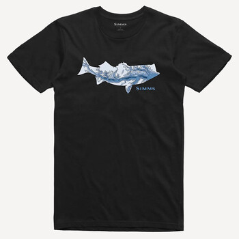 Simms Футболка Simms Striper Bay Fill T-Shirt (Black) Simms Футболка Simms Striper Bay Fill T-Shirt (Black)