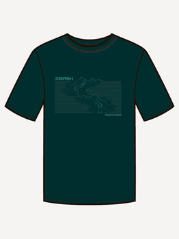 BASK Футболка BASK Topography MT V2 (Морская Волна) BASK Футболка BASK Topography MT V2 (Морская Волна)