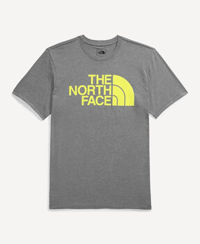 The North Face Футболка TNF S/S Half Dome Tee (MedGreyHthr LemonYellow) The North Face Футболка TNF S/S Half Dome Tee (MedGreyHthr LemonYellow)