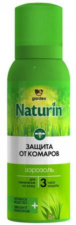 Аэрозоль Gardex Naturin от комаров 100 мл Аэрозоль Gardex Naturin от комаров 100 мл