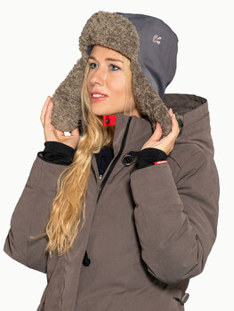 BASK Шапка пуховая BASK SWAN (Маренго)