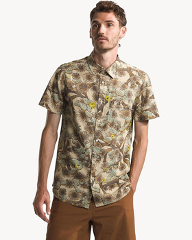 The North Face Рубашка TNF S/S Baytrail Pattern Shirt (GravelCactus CamoPrint)