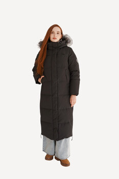 Laplanger Пальто пуховое Сортавала Nordic Goose (Графит без*Меха)