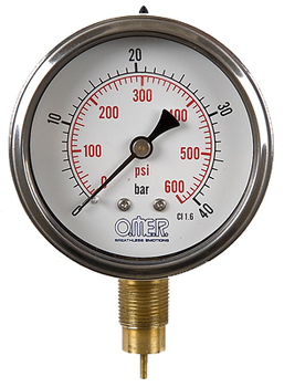 Манометр для проверки давления в ружьях