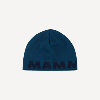 Mammut Шапка Mammut Logo Beanie Reversible (deep ice-marine)
