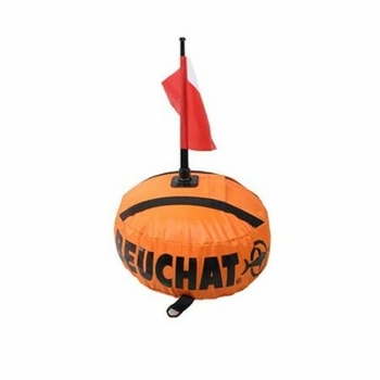 Буй двойной круглый + нейлоновый линь