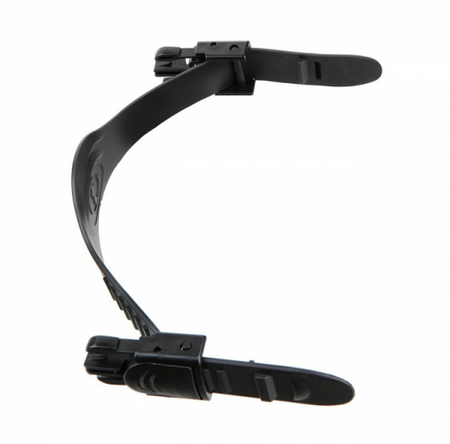 Ремешок с пряжками (папа) для ласт TUSA черный