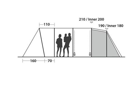 Палатка Easy Camp Palmdale 600 Lux