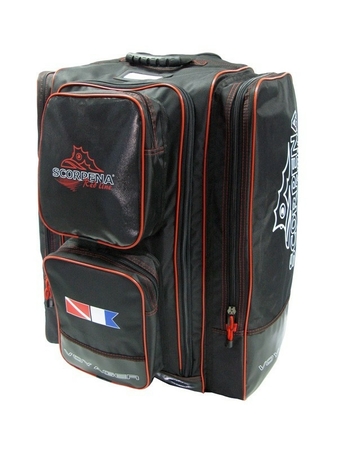 Сумка-рюкзак на колесах Scorpena Red Line-Voyager