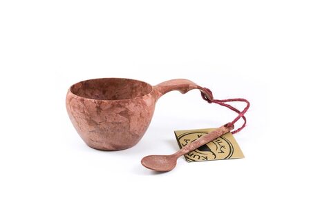 Набор экопосуды Kupilka 21 Classic cup чашка-кукса+ложка клюкв