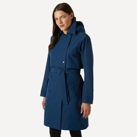 Helly Hansen HH Wmn Jane Insulated Trench Coat Ocean M