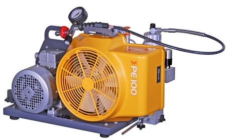 Компрессор РЕ100-ТW-F02 с ЭД 220В, 225 bar