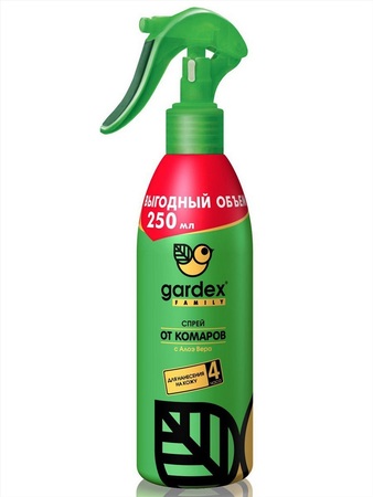 Спрей Gardex Family от комаров 250мл