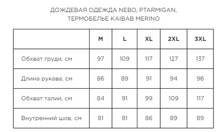 Брюки Nebo SL Rain Pants