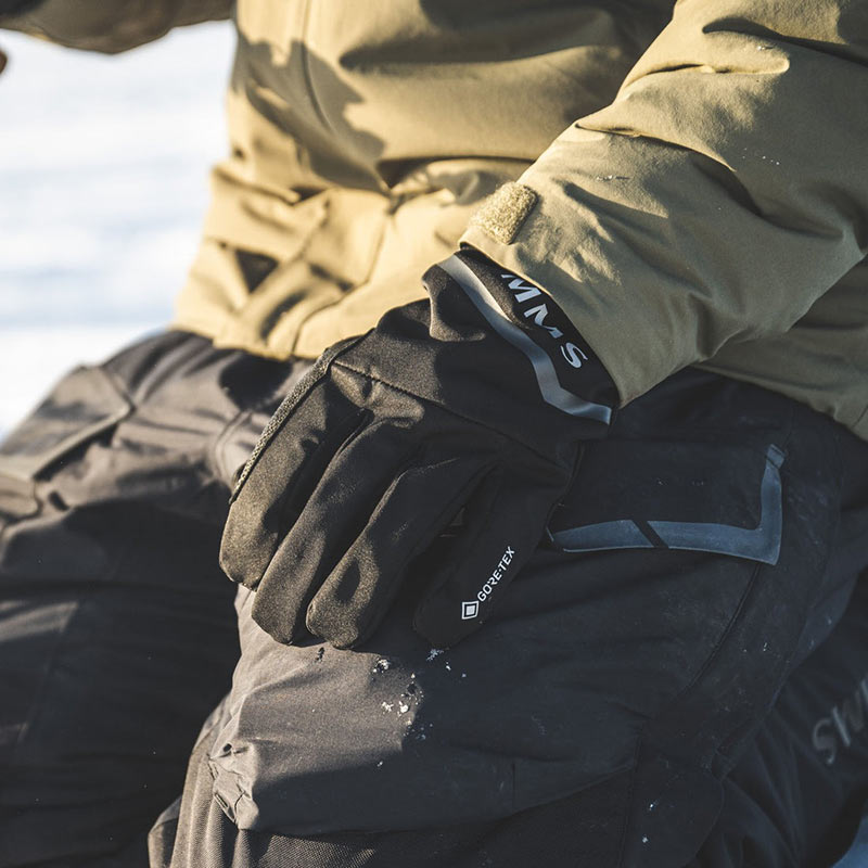 Перчатки Simms ProDry Gore-Tex Glove + Liner (S(19-21); Black)