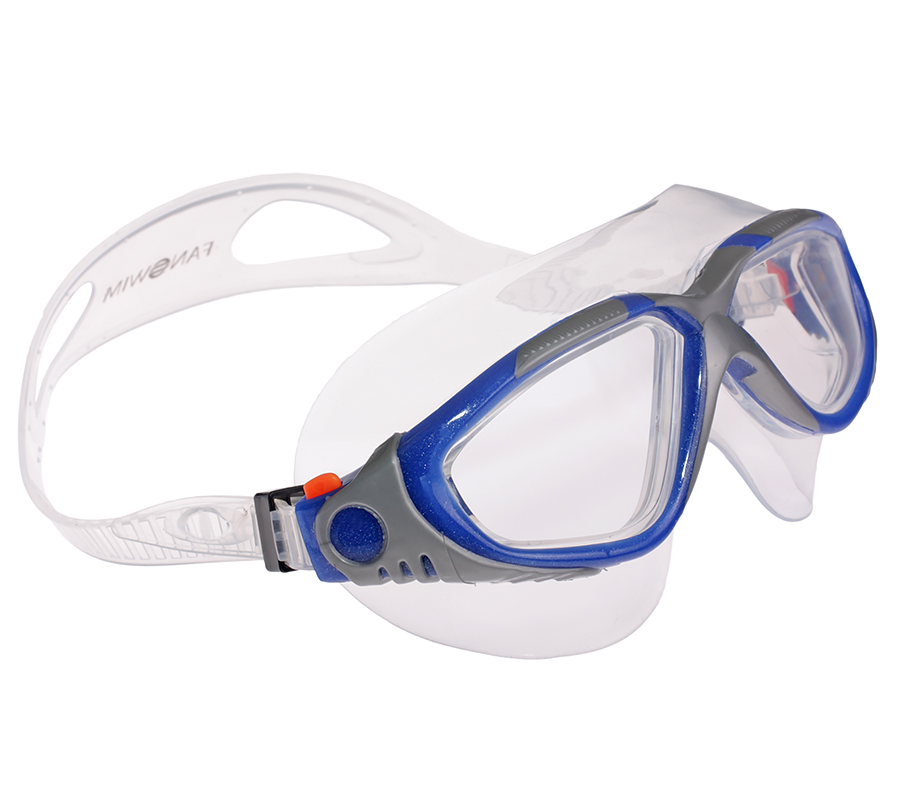 Очки для плавания FanSwim T19 (прозрачные; Голубой)