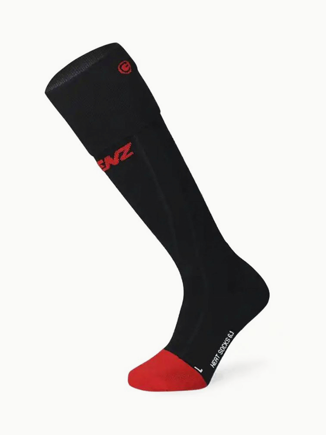 ТермоЭлектроНоски LENZ Heat Sock 6.1 Toe Cap Merino Compresion (; 35-38; Black)