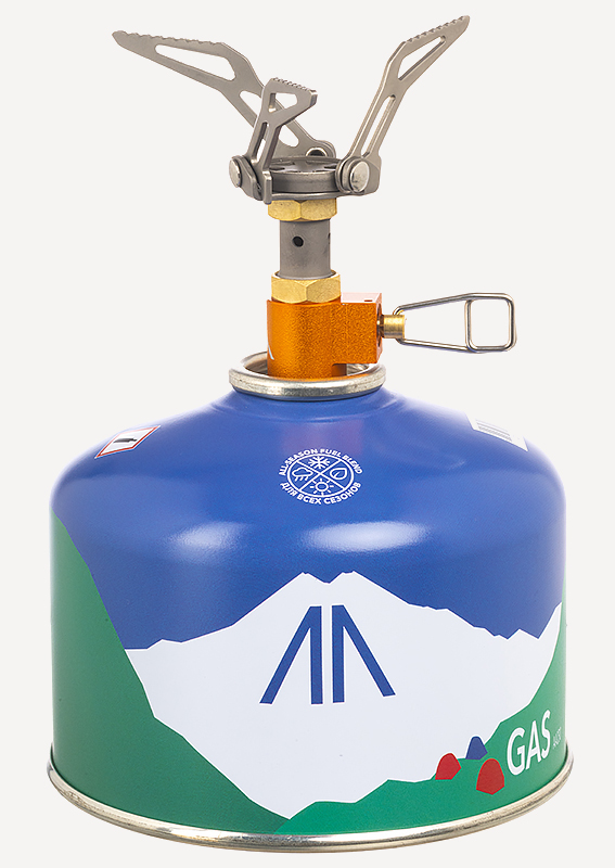 Газовая горелка GORAA Hornet Titanium Stove (серый / оранжевый)