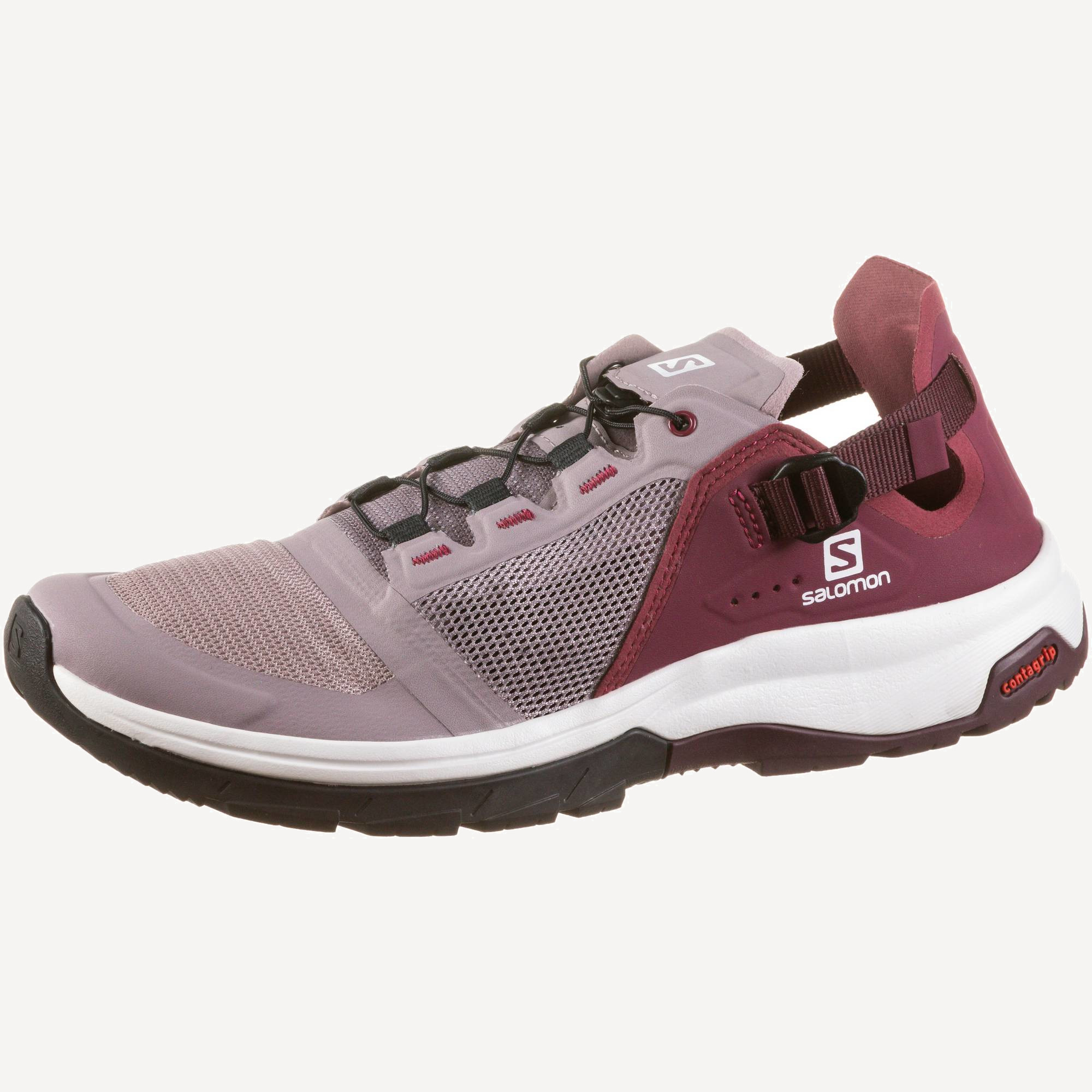 Salomon Кроссовки TECHAMPHIBIAN 4 W Quial/Rhod/Wine 8 (40.5) купить в  Москве в интернет-магазине Лохматый Кашалот