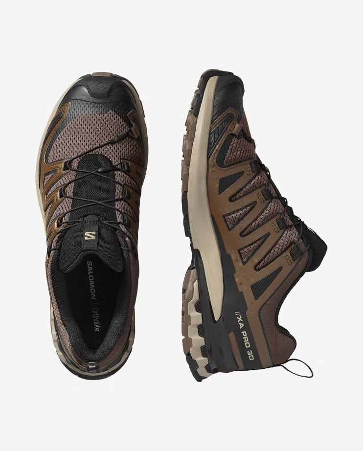 Кроссовки XA PRO 3D v9 (RU 42 UK 9 USm 9.5 СМ 27; falcon/desert tan/black)