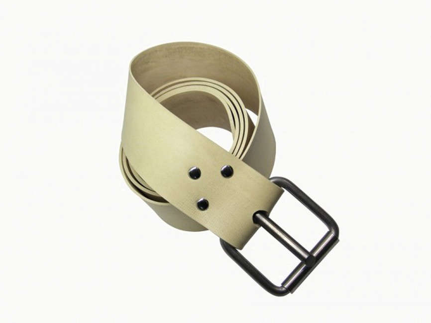 Пояс латексный светлый Scorpena E с марсельской пряжкой (бежевый)
