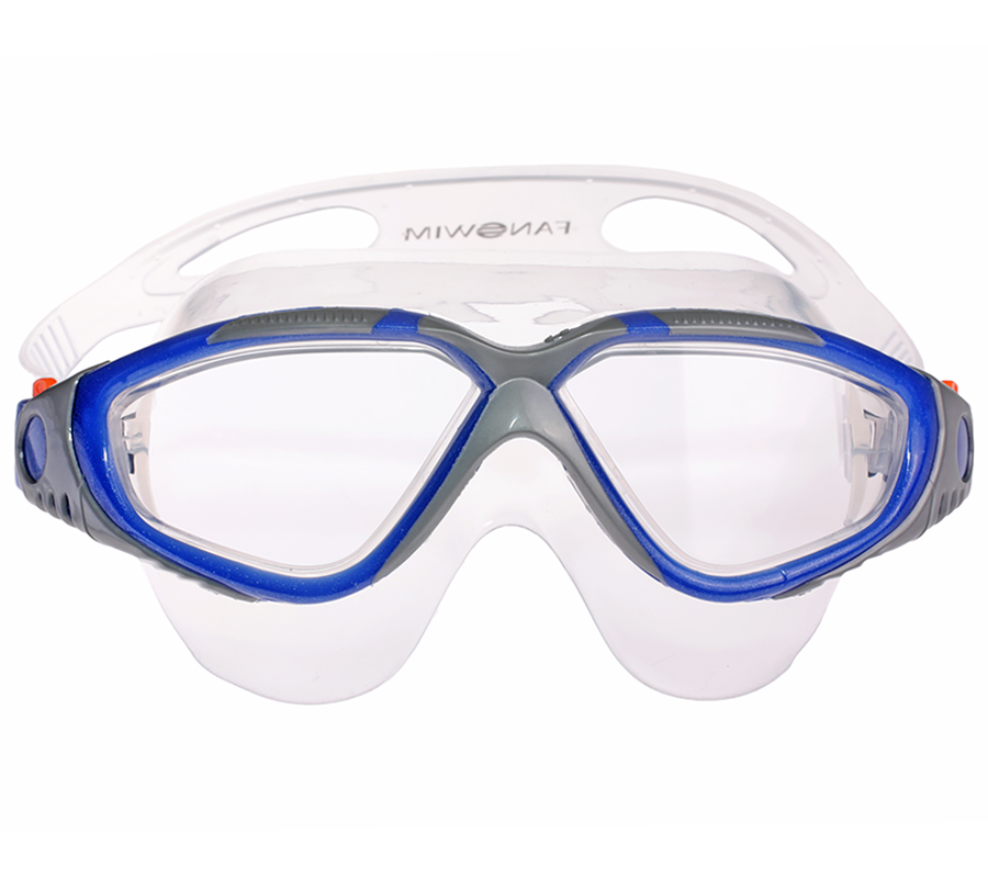 Очки для плавания FanSwim T19 (прозрачные; Голубой)