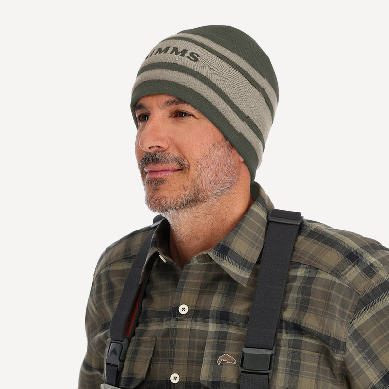 Шапка Simms Hayward Wool Beanie (; one size; Dark Olive)