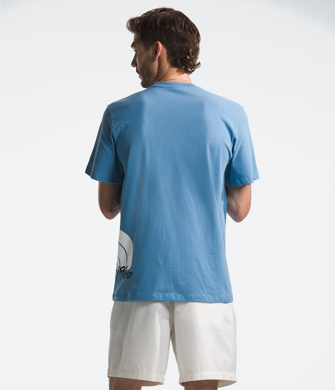 Футболка TNF S/S Brand Proud Tee (Мужской; S; IndigoStone White)