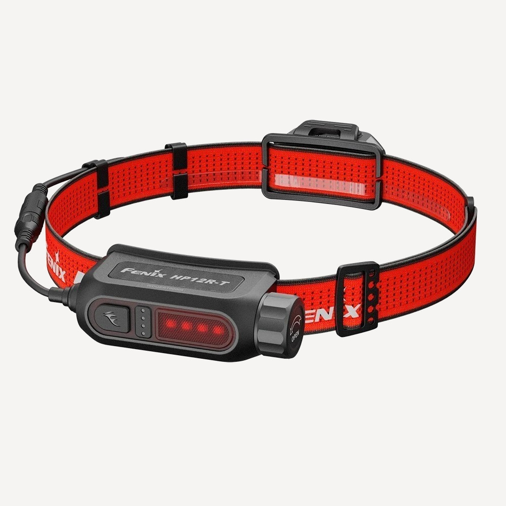 Фонарь налобный Fenix HP12R-T 1300 Lumen (Красный, ARB-L18-4000mAh)