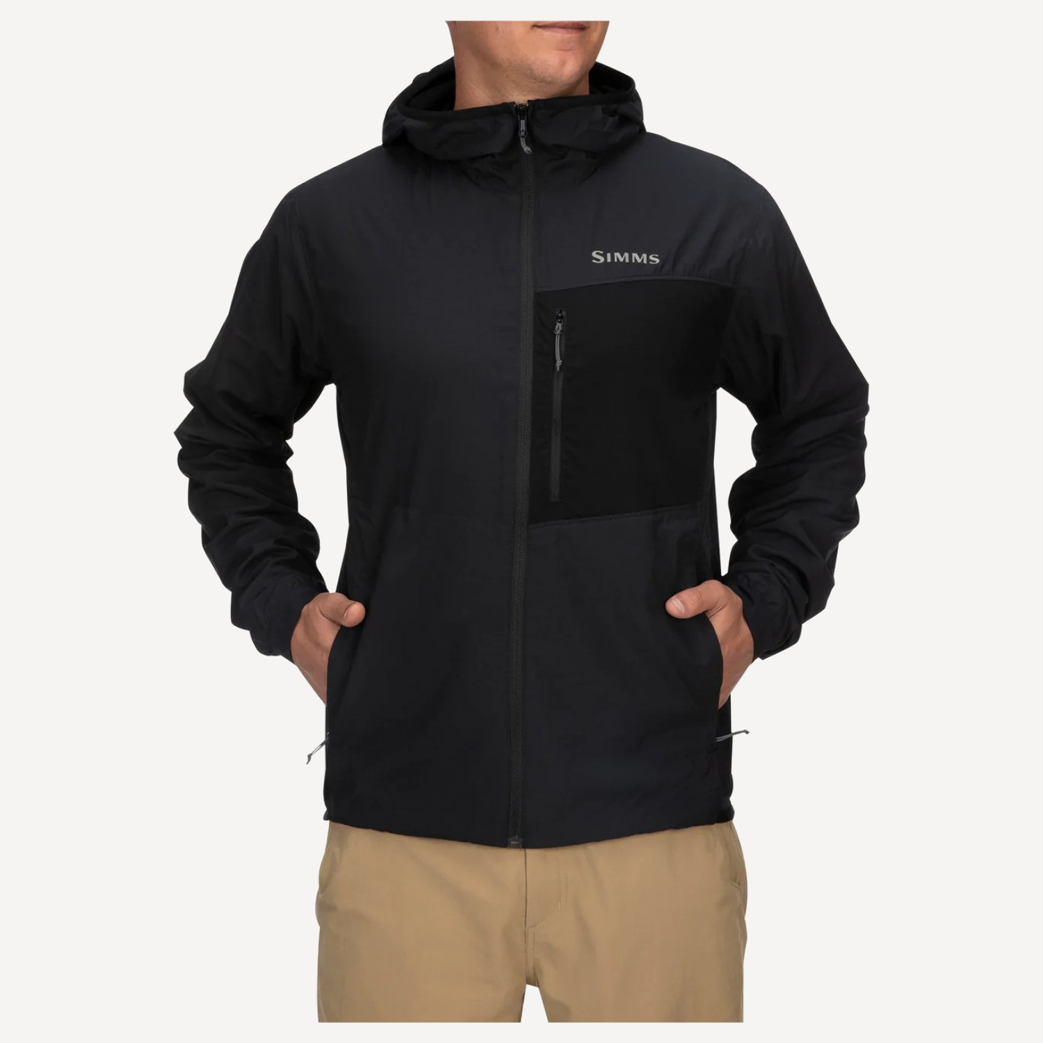 Куртка Simms Flyweight Access Hoody (Мужской; M; Black)