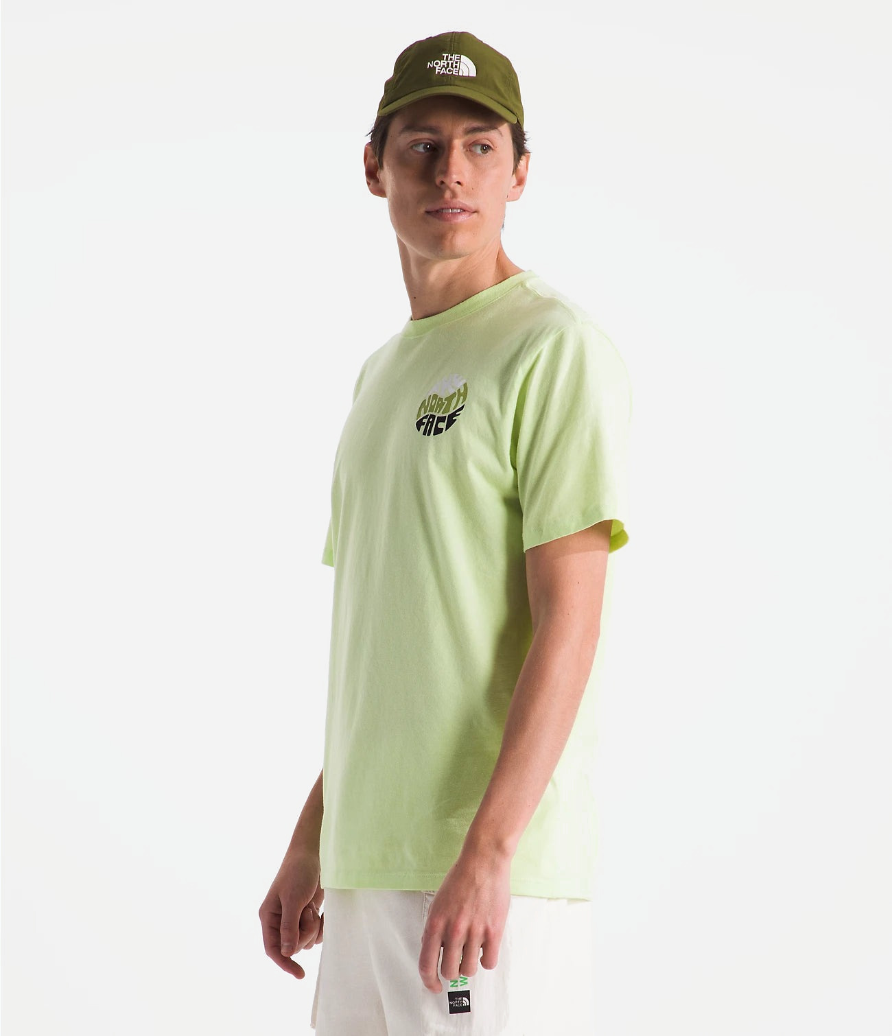 Футболка TNF S/S Brand Proud Tee (Мужской; S; AstroLime)