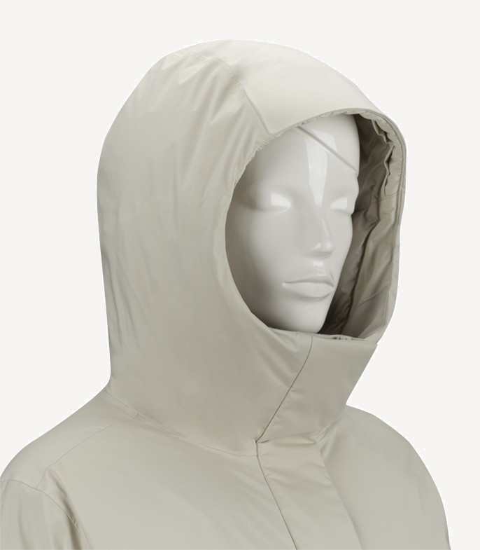 Пуховое пальто Милонега 25 (Женский; 46-170; Пеликан)