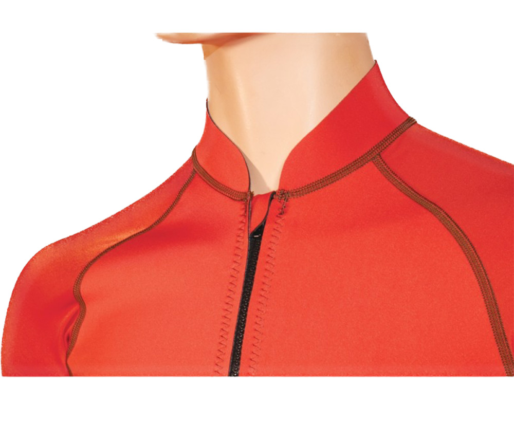 Футболка неопрен/лайкра Atoll, с молнией, мужская (Мужской; L (52); Красный)