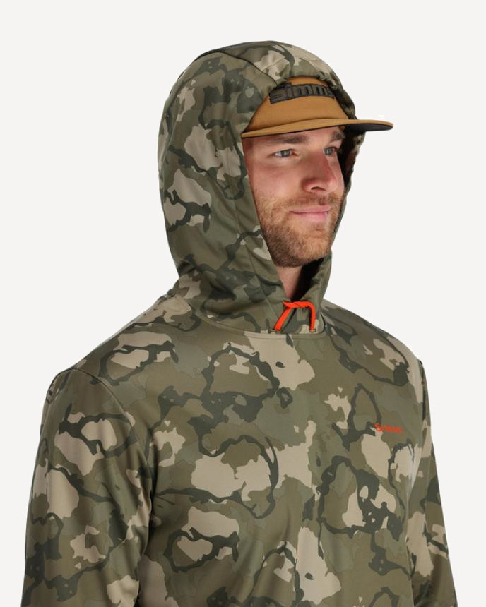 Толстовка Simms Challenger Hoody '21 (Мужской; L; Regiment Camo Olive Drab)