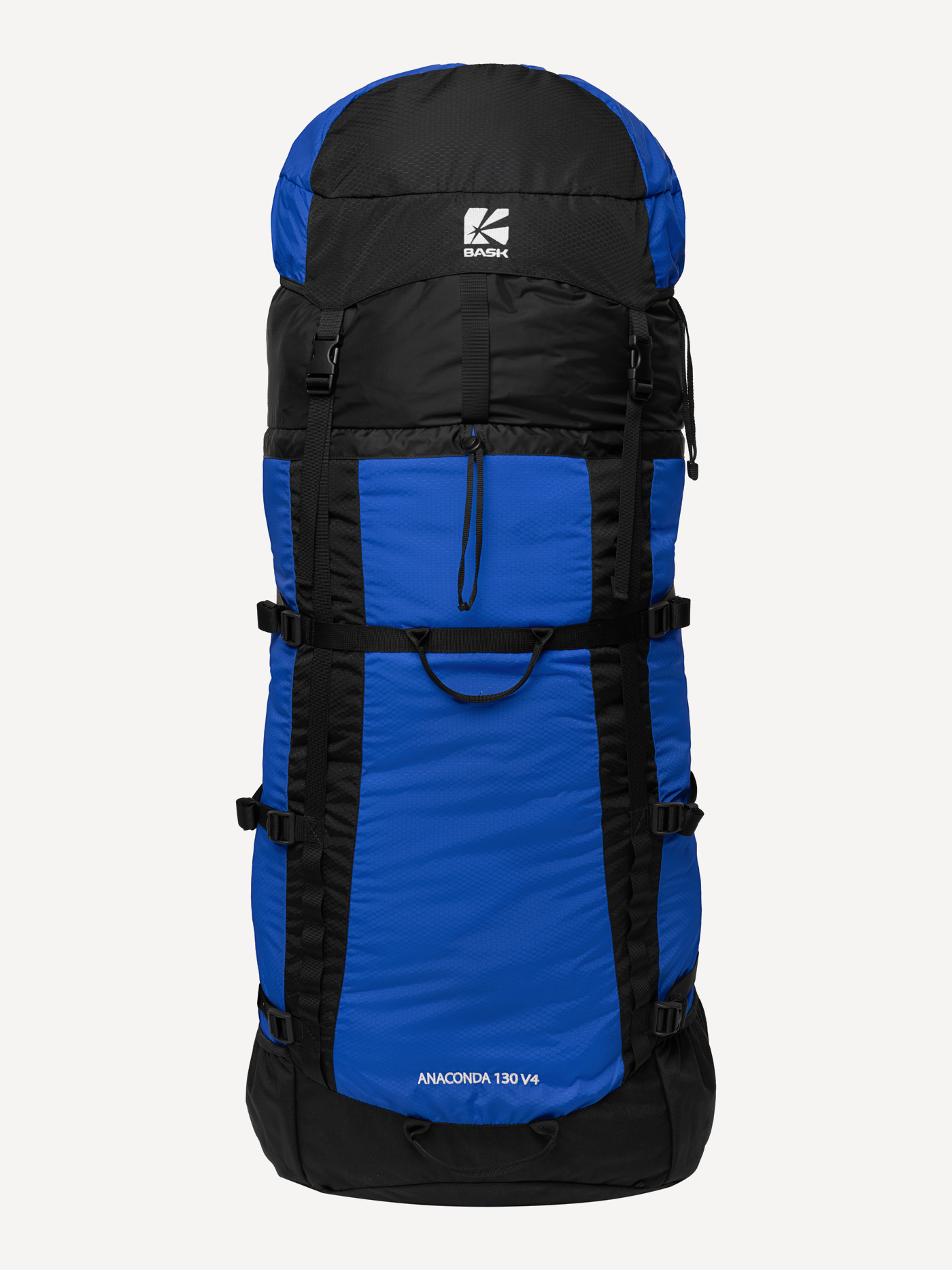 Рюкзак BASK ANACONDA 130 V4 (Черный/Синий; 130 л)