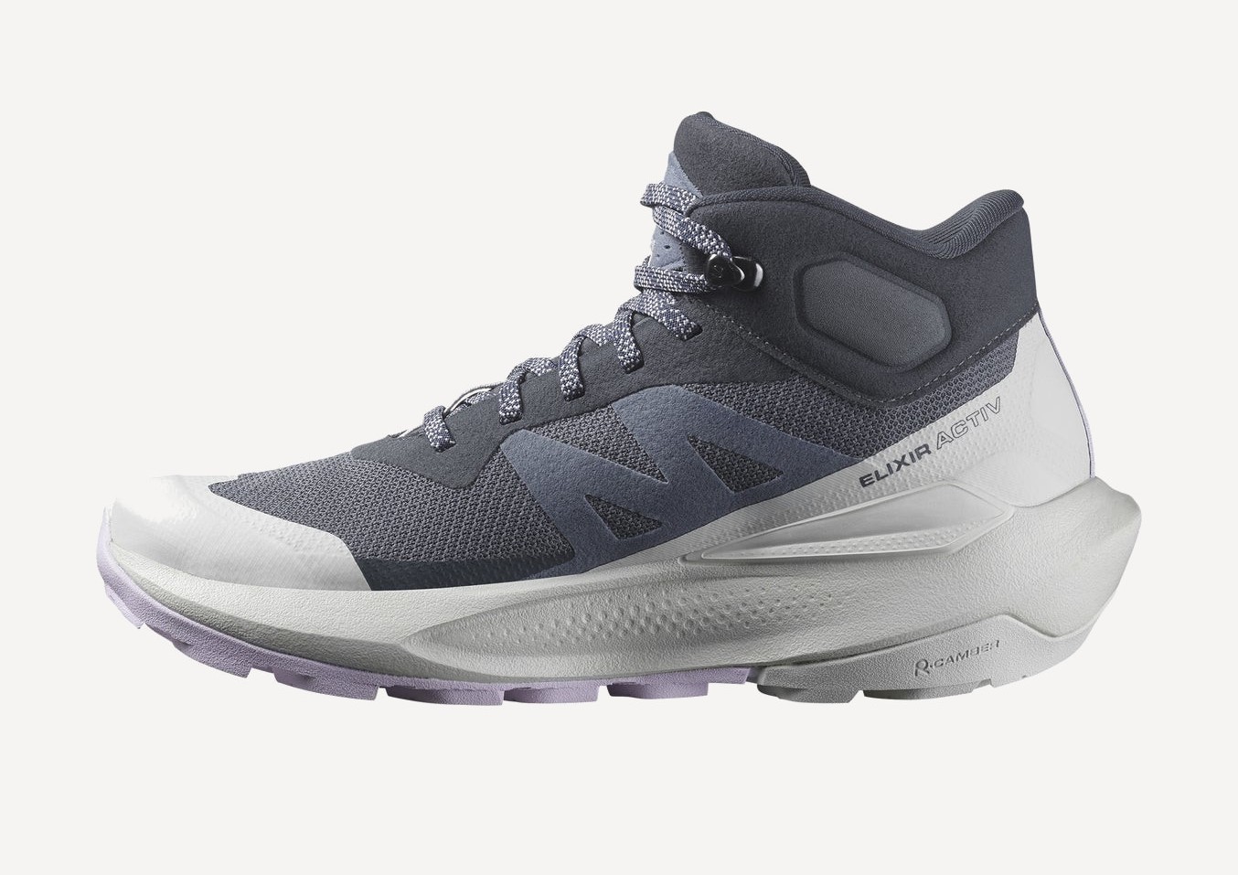Ботинки ELIXIR ACTIV MID GTX W (RU 39 UK 6.5 USw 8 СМ 24.5; india ink/glacier gray/orchid petal)