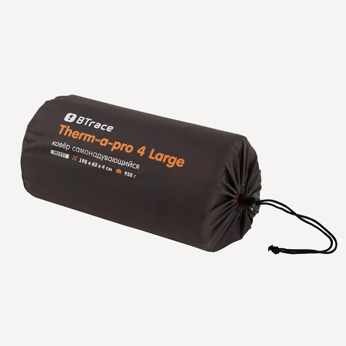 Ковер самонадув BTrace Therm-a-Pro 4 Large (198*63*4 см, Оранжевый) Ковер самонадув BTrace Therm-a-Pro 4 Large (198*63*4 см, Оранжевый)