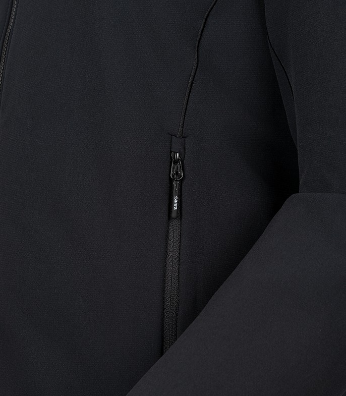 Куртка софтшелл Дрек (Мужской; 54-188; Черный)