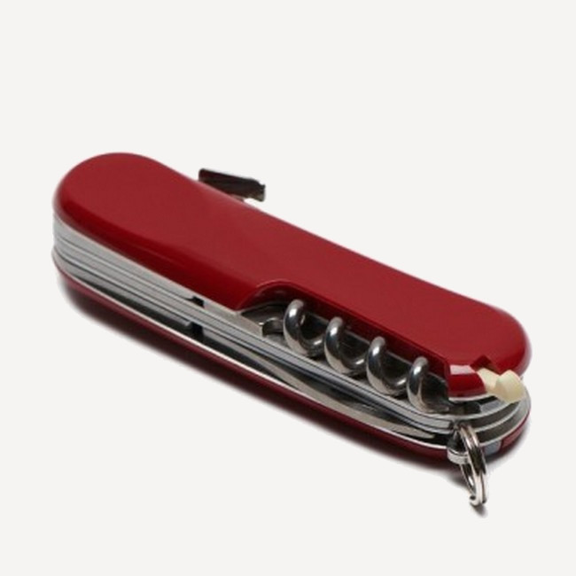 Нож Victorinox Evolution S13, 85мм, 14 функций (красный)