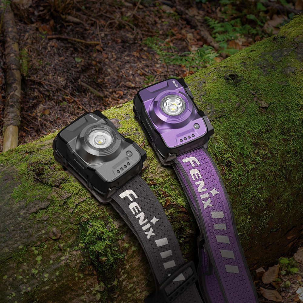 Фонарь налобный Fenix HL12R V2.0 500 Lumen (Фиолетовый, 950mAh, Type C)