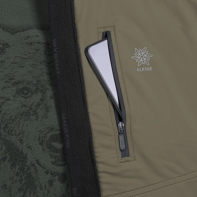 Куртка флис Караган (Мужской; 58-182; Каперс)