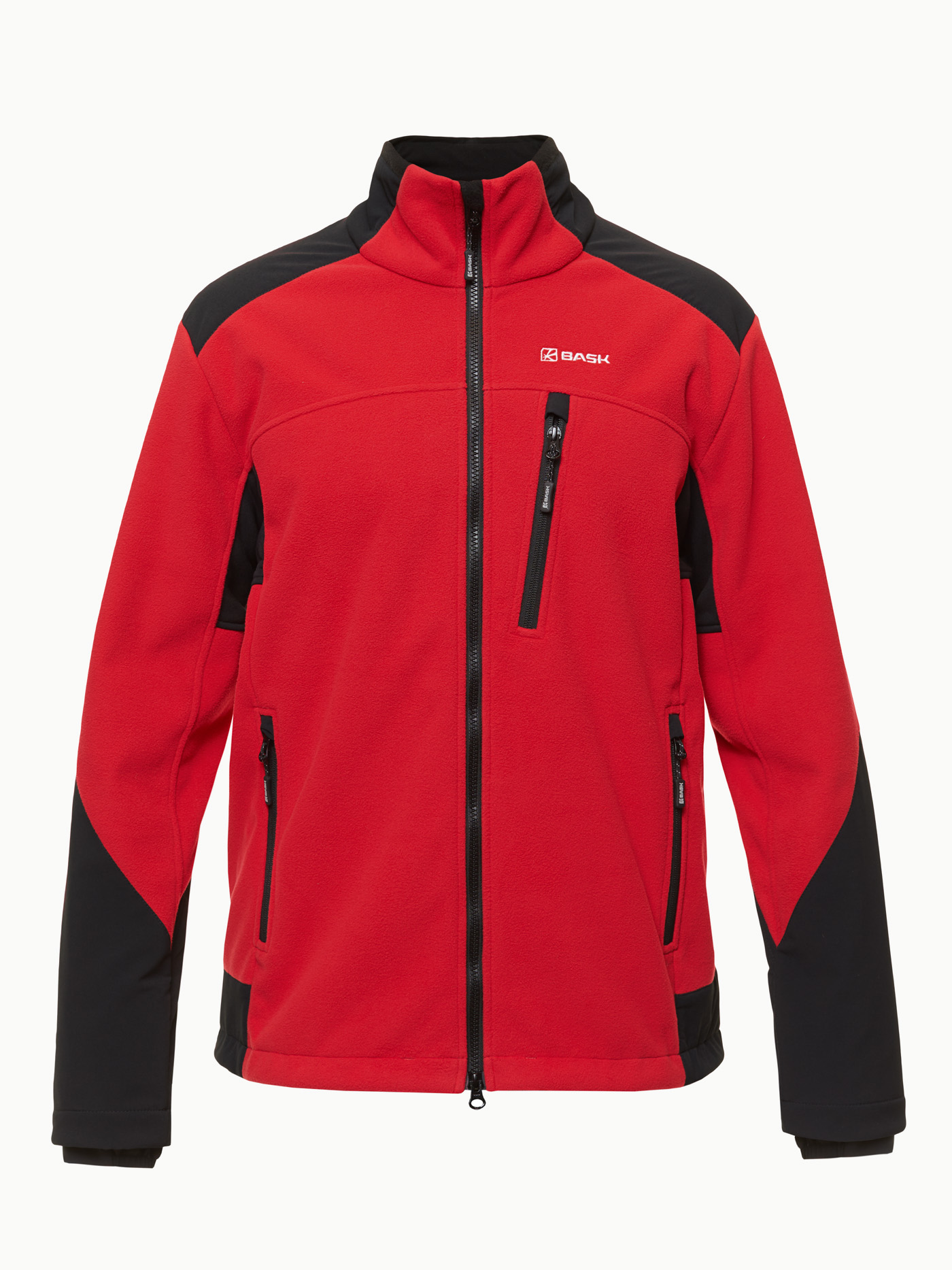 Куртка флис BASK KONDOR V4 (Мужской; 58; Черный/Красный)