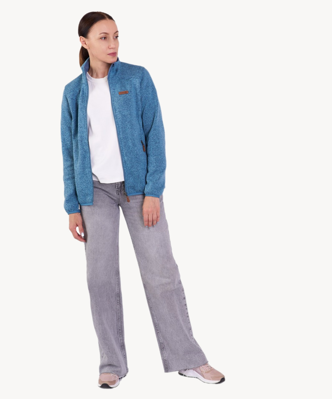 Куртка Флис RedFox Tweed IV Wmn (Женский; XL; Туман)