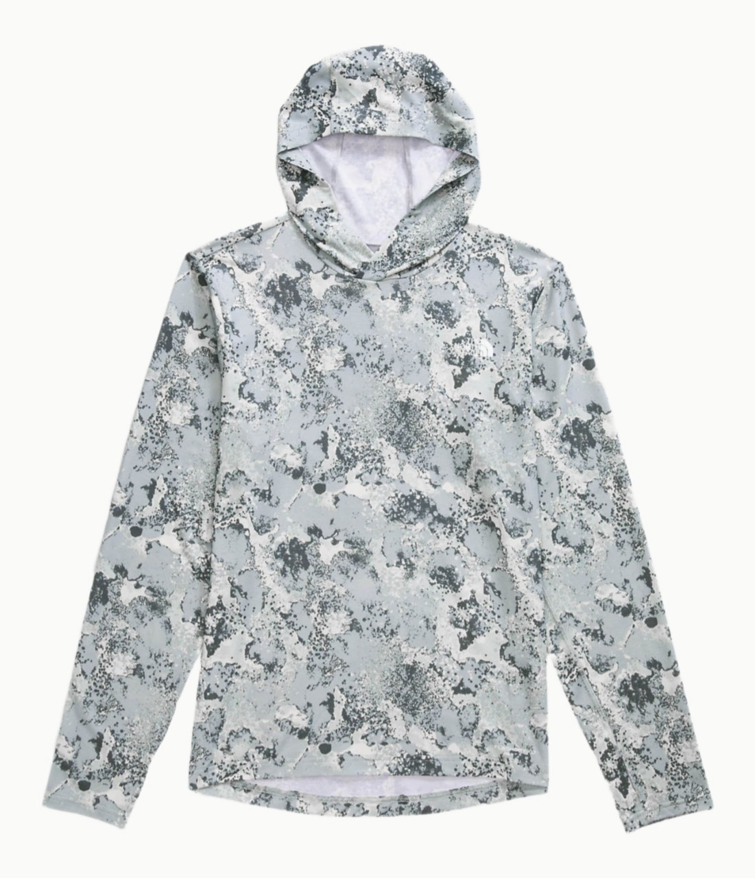 Лонгслив TNF Adventure Sun Hoodie (Мужской; XL; HighRiseGrey MossCamoPrint)