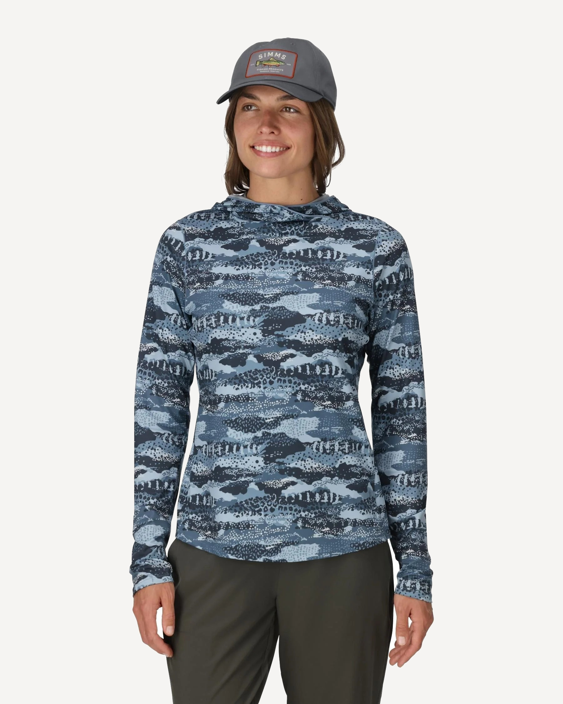 ТермоХуди Simms Women's Bugstopper SolarFlex Hoody (Женский; XS; Shroud Selvedge) ТермоХуди Simms Women's Bugstopper SolarFlex Hoody (Женский; XS; Shroud Selvedge)