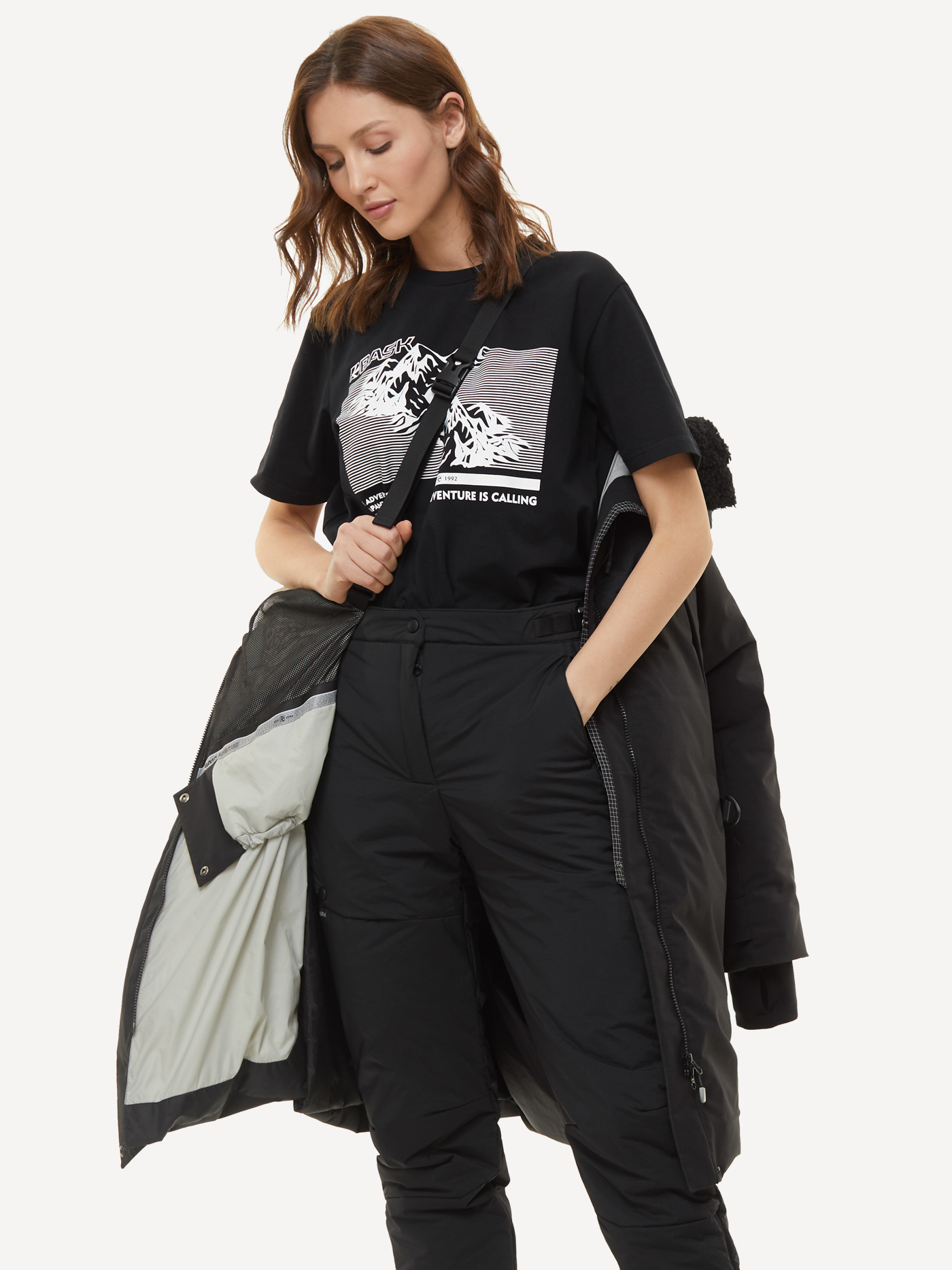 Пуховик BASK ECHO (Женский; 52; Черный) Пуховик BASK ECHO (Женский; 52; Черный)